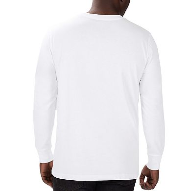Men's Starter White New York Giants 1925 Collection Long Sleeve T-Shirt