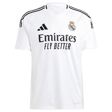 Men's adidas  White Real Madrid 2024/25 Home Replica Jersey