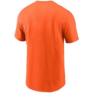 Men's Nike Orange Denver Broncos Broadcast Essential T-Shirt