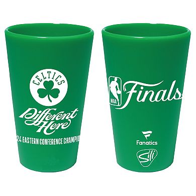 WinCraft Boston Celtics 2024 Eastern Conference Champions 16oz. Silicone Pint Glass