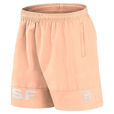 Men's Fanatics Light Pink San Francisco Giants Elements Swim Shorts