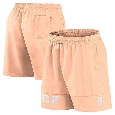 Men's Fanatics Light Pink San Francisco Giants Elements Swim Shorts