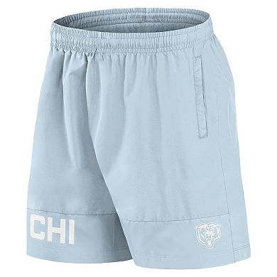 Men's Fanatics Light Blue Chicago Bears Elements Shorts