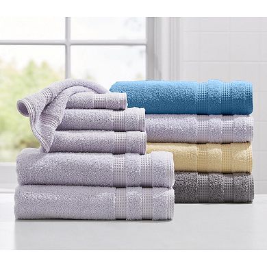 Brylanehome 6pc Waffle Quick Dry Bath Towel Set