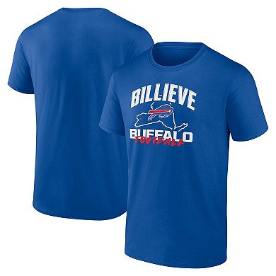 Men's Fanatics Royal Buffalo Bills Hometown Offensive Drive T-Shirt