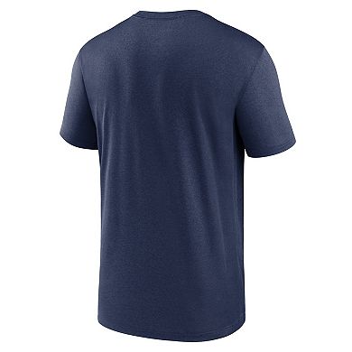 Men's Nike Navy Atlanta Braves Home Plate Icon Legend Performance T-Shirt