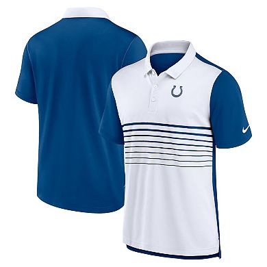 Men's Nike Royal/White Indianapolis Colts Fashion Performance Polo