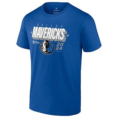 Men's Fanatics Blue Dallas Mavericks 2024 NBA Finals Box Out T-Shirt