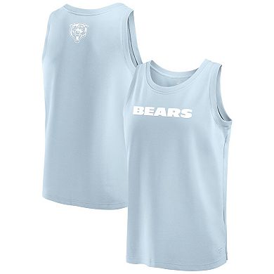 Men's Fanatics Light Blue Chicago Bears Elements Tank Top