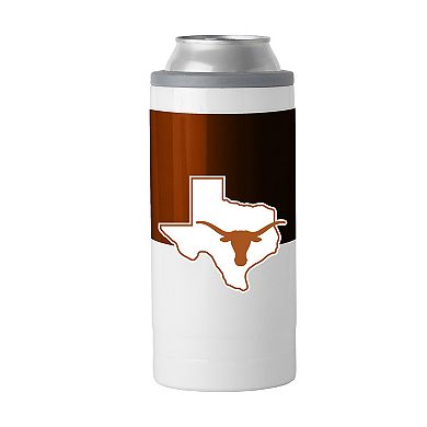 Texas Longhorns 12oz. Colorblock Slim Can Cooler