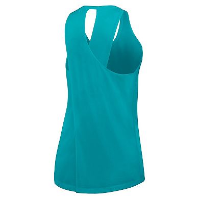 Women's Nike Aqua Miami Dolphins  Performance Tank Top