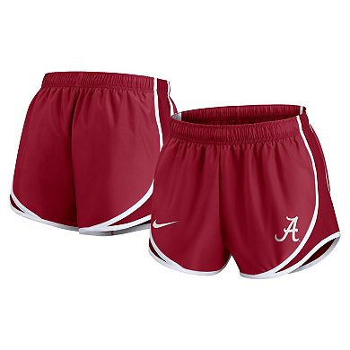 Women's Nike Crimson Alabama Crimson Tide Primetime Tempo Performance Shorts