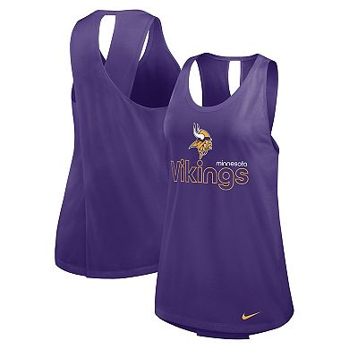 Women's Nike Purple Minnesota Vikings  Performance Tank Top