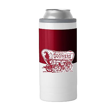 Oklahoma Sooners 12oz. Colorblock Slim Can Cooler