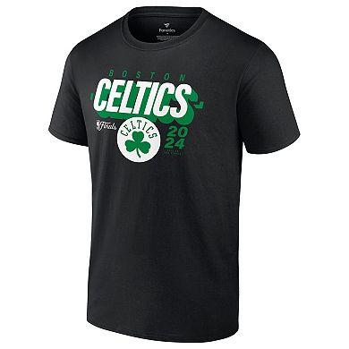 Men's Fanatics Black Boston Celtics 2024 NBA Finals Box Out T-Shirt