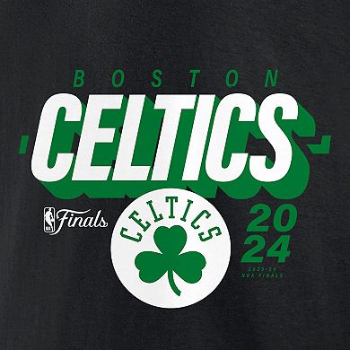 Men's Fanatics Black Boston Celtics 2024 NBA Finals Box Out T-Shirt