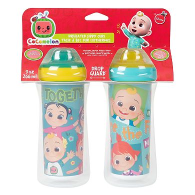 The First Years 2-Pack CoComelon Insulated Sippy Cups