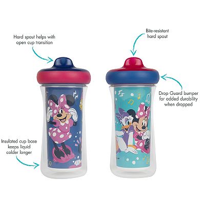 Disney's Minnie Mouse 2-Pack Insulated Sippy Cups by The First Years