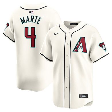 Men's Nike Ketel Marte White Arizona Diamondbacks Home Limited Player Jersey