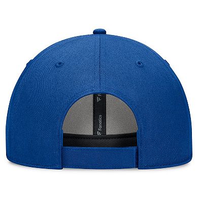 Men's Fanatics Royal Edmonton Oilers Domestic 3D Patch Adjustable Hat