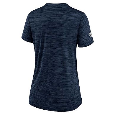 Women's Nike Navy Dallas Cowboys Velocity Performance T-Shirt