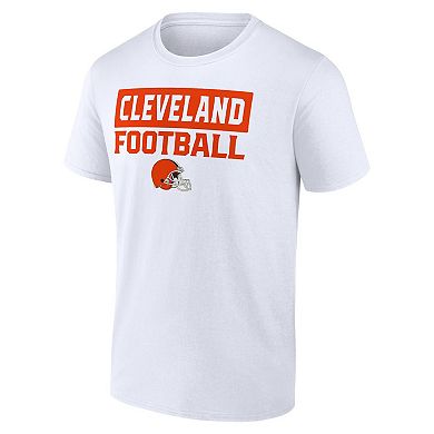 Men's Fanatics Cleveland Browns Serve T-Shirt Combo Pack