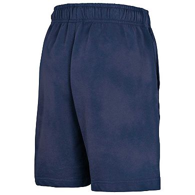 Youth Navy Dallas Cowboys Sun Bleached French Terry Shorts