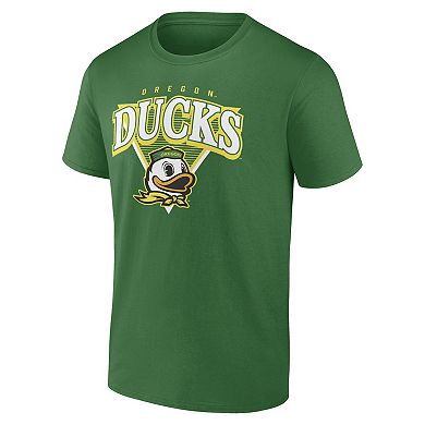 Men's Fanatics Green Oregon Ducks Modern Tri T-Shirt