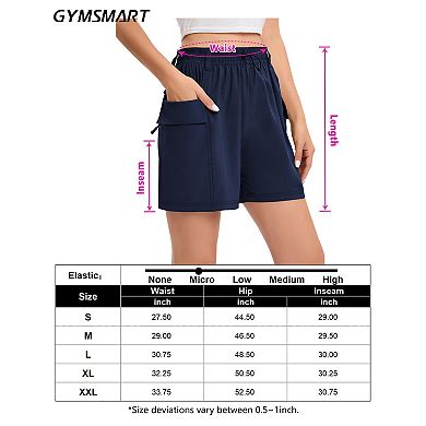 Women's Hiking Shorts With Cargo Pockets Quick Dry Lightweight Athletic Shorts For Summer Casual