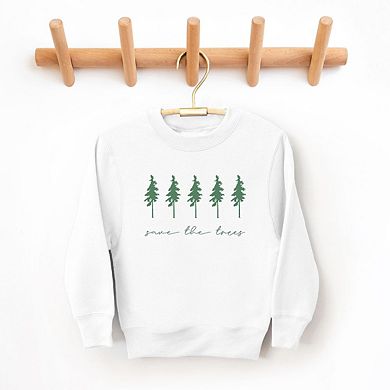 Save The Trees Youth Graphic Sweatshirt