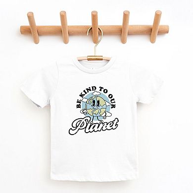 Be Kind To Our Planet Youth Short Sleeve Graphic Tee