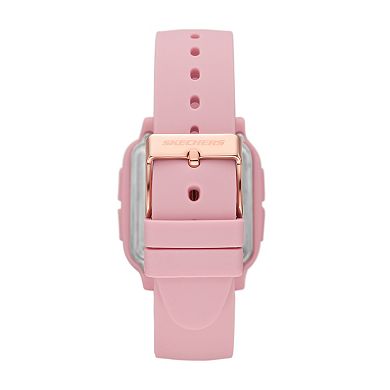 Skechers Women's Holmby Pink Digital Watch