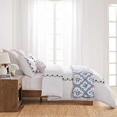 Draper James™ Teal Blooms Quilt Set with Shams