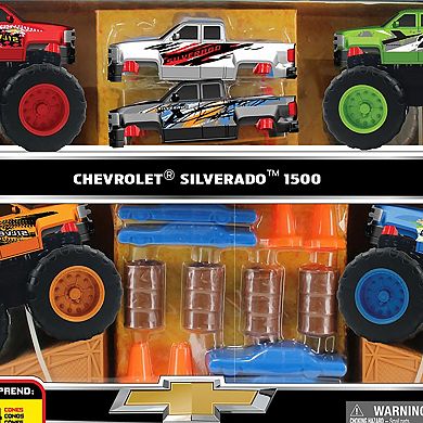 Jam'n Products Monster Maniacs Chevy Switch 'Ems 24-Piece Vehicle Set