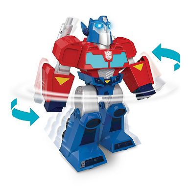 Jam'n Products Transformers Rescue Bots Academy: Optimus Prime 12" RC Robot Toy