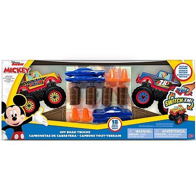 Disney's Mickey Mouse 18-Piece Off-Road Monster Truck Playset by Jam'n Products