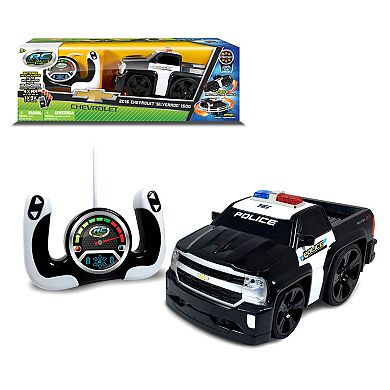 Jam'n Products Chevrolet Silverado Chunky Preschool Police R/C Vehicle Toy