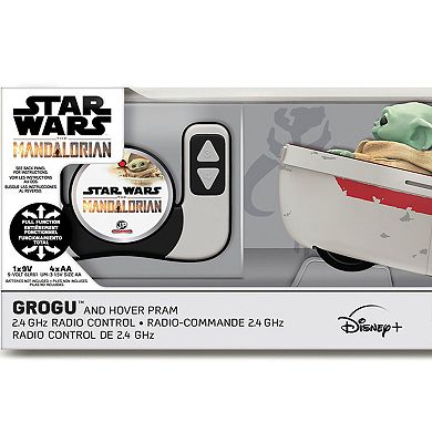 Jam'n Products Star Wars The Mandalorian 9" Radio Controlled Grogu & Hover Pram Toy