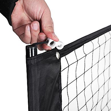 Badminton Net Set, Portable Sports Set For Badminton, Tennis, Kids Volleyball, Pickleball