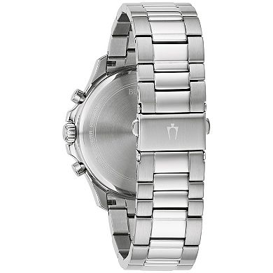 Bulova Men's Classic Stainless Steel Chronograph Bracelet Watch - 96B335