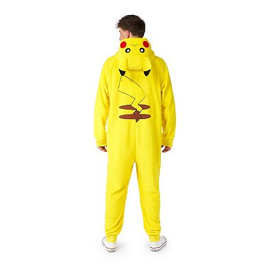 Men's OppoSuits Pokémon Pikachu One-Piece Pajamas