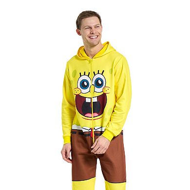Adult OppoSuits Nickelodeon SpongeBob SquarePants One-Piece Jumper