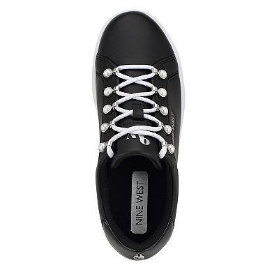 Nine West Paves Women's Platform Lace-Up Sneakers