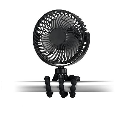 GPX FlexFan Rechargeable Personal Fan