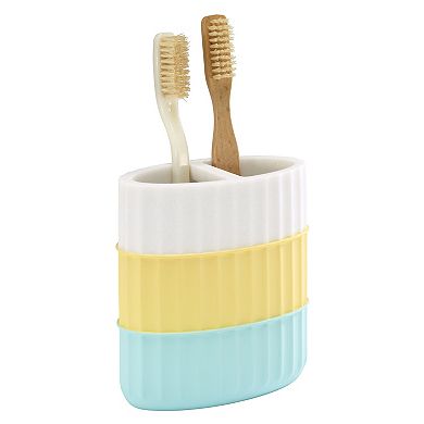 IZOD Clubhouse Stripe Toothbrush Holder