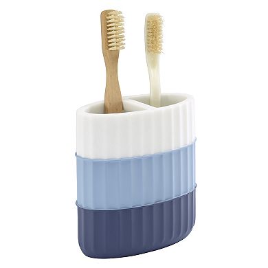 IZOD Clubhouse Stripe Toothbrush Holder