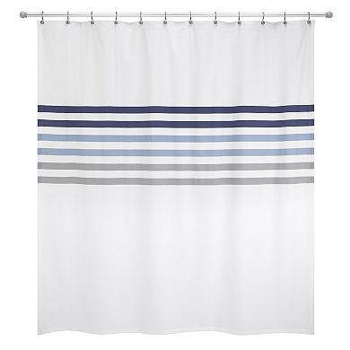 IZOD Augusta Stripe Shower Curtain