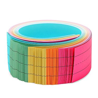 100-pack Lined Colored Sentence Strips For Classroom And Boards, 5 Colors