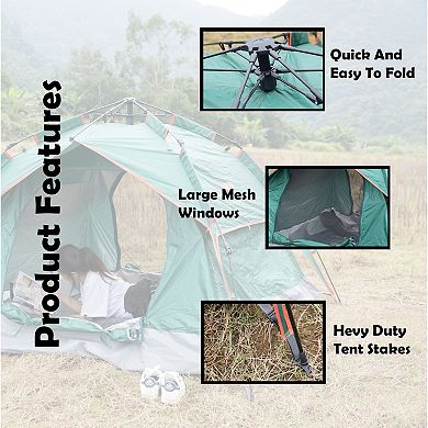 Pop Up Tent Sun Shelter for Camping,Hiking & Traveling