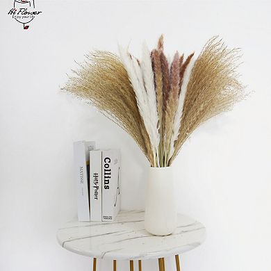 Dried Flowers Pampas Grass, 0.39'', Natural Dried Flowers, Perfect For Wedding & Home Decor